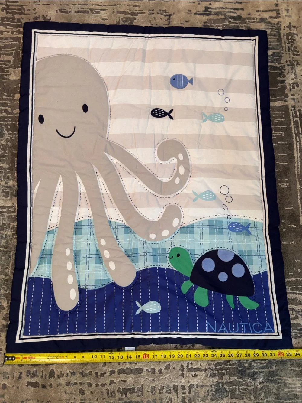 Nautica boy quilt